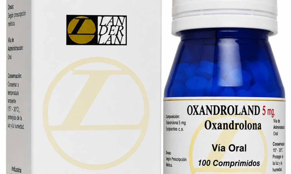Oxandrolona 5mg 100 comprimidos Landerlan